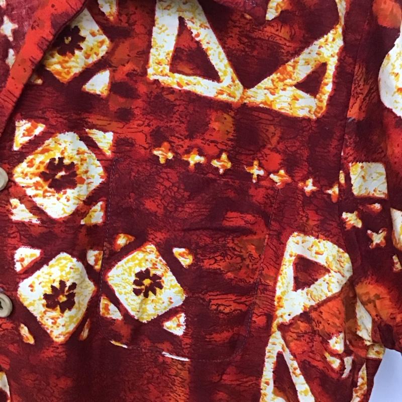 タウンクラフト TOWNCRAFT シャツ、ブラウス 半袖 半袖シャツ プリントシャツ ポケットシャツ XL プリント マルチカラー / マルチカラー /  メンズ USED 古着 中古 10132669