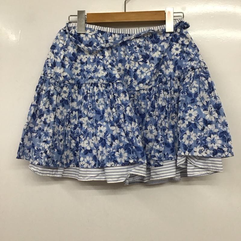 ラルフローレン RALPHLAUREN スカート ミニスカート 150cm 総柄 マルチカラー / マルチカラー /  ガールズ USED 古着 中古 10132813