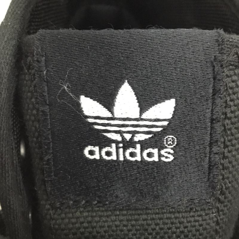 アディダス adidas スニーカー スニーカー 26.5cm ロゴ、文字 黒 / ブラック / X 白 / ホワイト /  メンズ USED 古着 中古 10141426