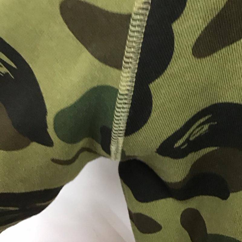 アベイシングエイプ A BATHING APE パーカー 長袖 001PPD801011X ハーフジップ カモ シャーク 3XL 裏起毛 総柄 カーキ / カーキ / X 黒 / ブラック / X ダークブラウン / ダークブラウン /  メンズ USED 古着 中古 10107419