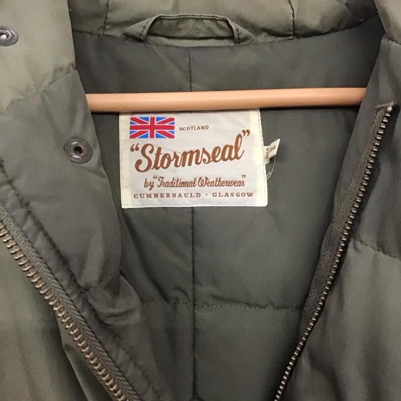 トラディショナルウェザーウェア Traditional Weatherwear コート ダウンコート 102DT-4008B 34 無地 カーキ / カーキ /  メンズ USED 古着 中古 10140663