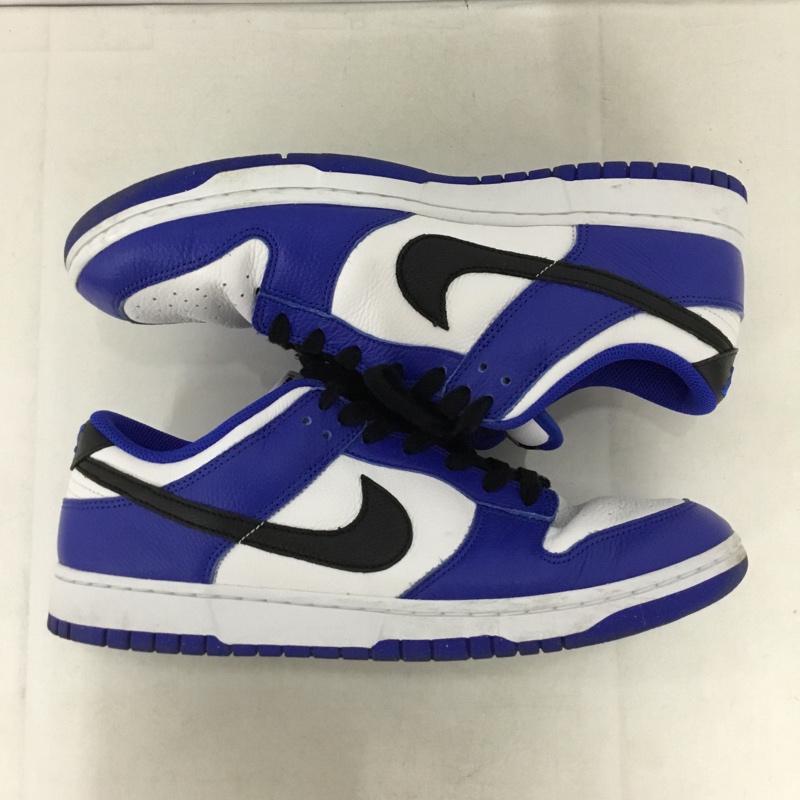 ナイキ NIKE スニーカー スニーカー DO7413-991 DUNK LOW BY YOU 28.5cm 28.5cm ロゴ、文字 白 / ホワイト / X 黒 / ブラック / X 青 / ブルー /  メンズ USED 古着 中古 10144318