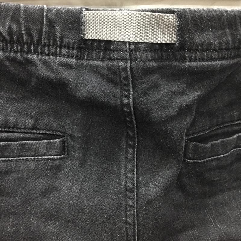グラミチ GRAMICCI パンツ デニム、ジーンズ gmp-19f1190 デニムパンツ ストレッチパンツ カジュアルパンツ ナノユニバース S 無地 黒 / ブラック /  メンズ USED 古着 中古 10121114