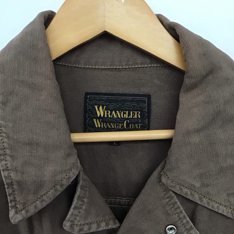 ラングラー Wrangler ジャケット、上着 ジャンパー、ブルゾン L 無地 茶 / ブラウン /  メンズ USED 古着 中古 10145744