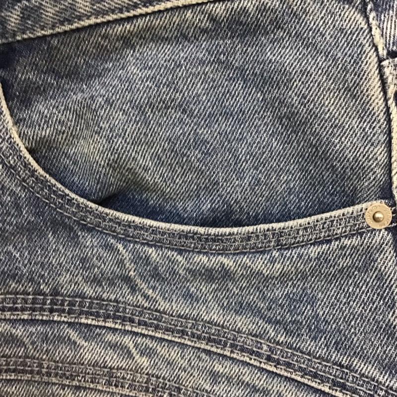 シュプリーム Supreme パンツ デニム、ジーンズ 24SS SLogoLooseFitJean デニムパンツ ワイドパンツ 34 ロゴ、文字 インディゴ / インディゴ /  メンズ USED 古着 中古 10115393