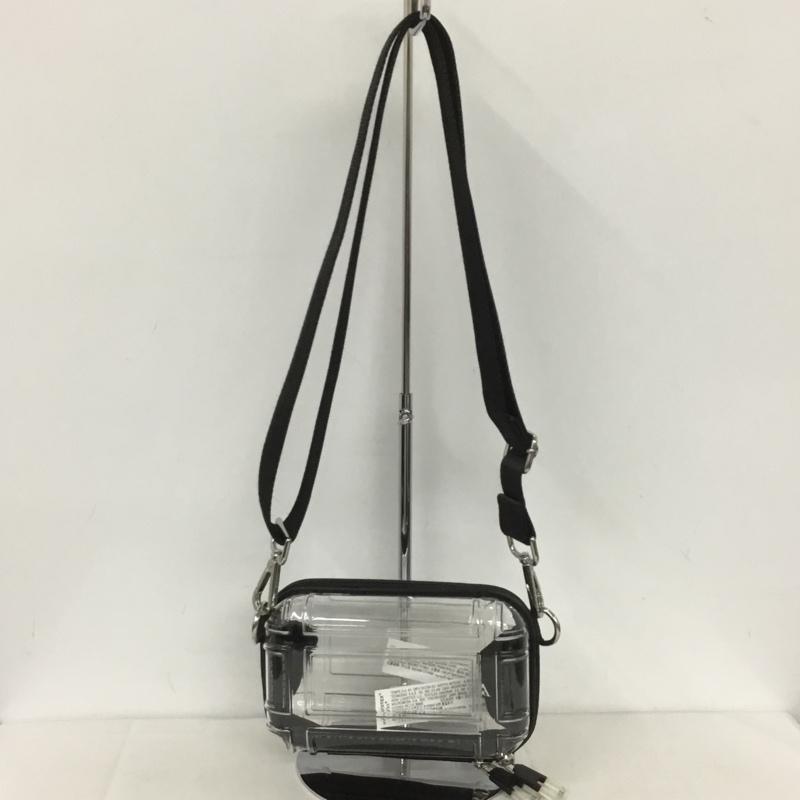 ザラ ZARA ショルダーバッグ ショルダーバッグ 3918 520 087 クリアバッグ ミニバッグ 無地 透明 / クリア / X 黒 / ブラック /  レディース USED 古着 中古 10140482