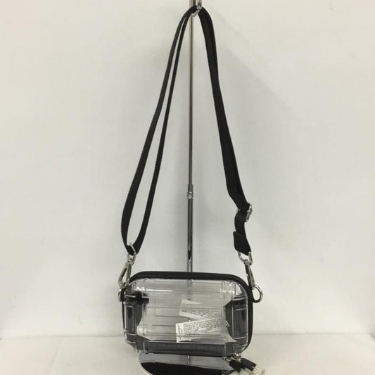 ザラ ZARA ショルダーバッグ ショルダーバッグ 3918 520 087 クリアバッグ ミニバッグ 無地 透明 / クリア / X 黒 / ブラック /  レディース USED 古着 中古 10140482