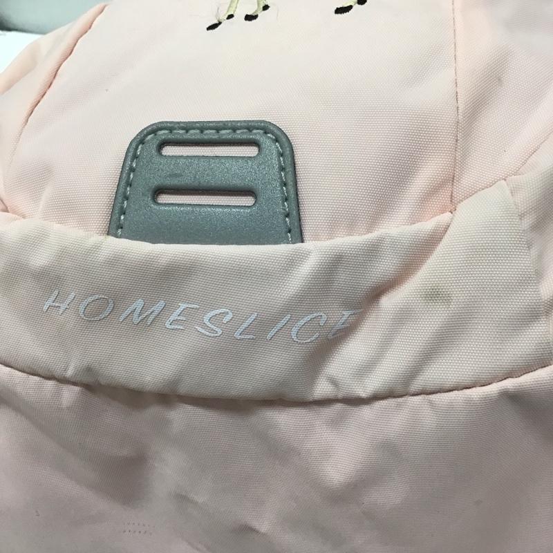 ザノースフェイス THE NORTH FACE バッグ バッグ NMJ72005 ホームスライス Homeslice キッズ リュック バックパック デイバック 刺繍 ロゴ、文字 桃 / ピンク /  ガールズ USED 古着 中古 10121632