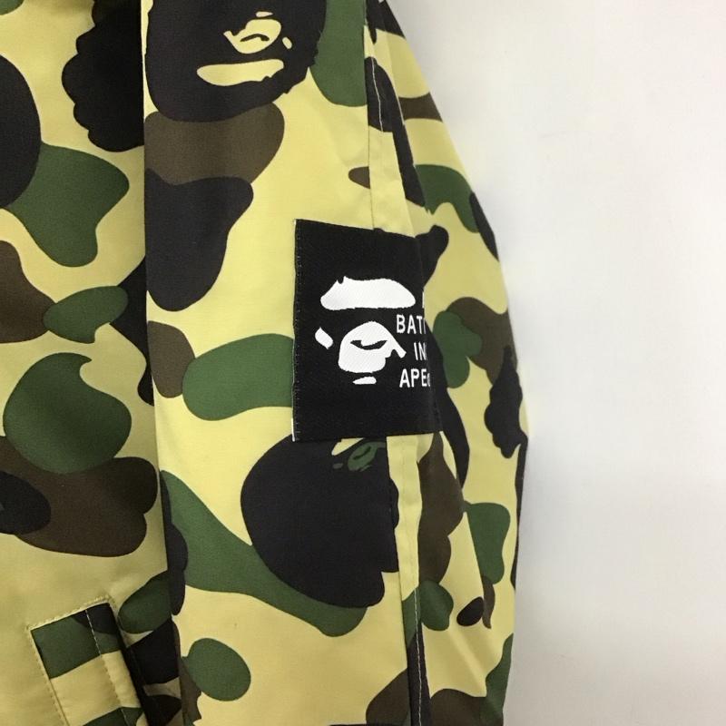 アベイシングエイプ A BATHING APE ジャケット、上着 ジャンパー、ブルゾン ジップアップジャケット ジャンパー ダウンジャケット カジュアルジャケット アウター L カモフラージュ柄・迷彩 マルチカラー / マルチカラー /  メンズ USED 古着 中古 10107022