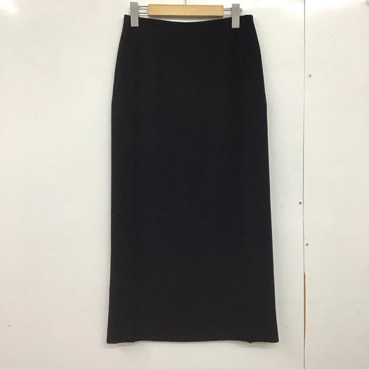 ウィムガゼット Whim Gazette スカート ロングスカート 36 無地 黒 / ブラック /  レディース USED 古着 中古 10147228