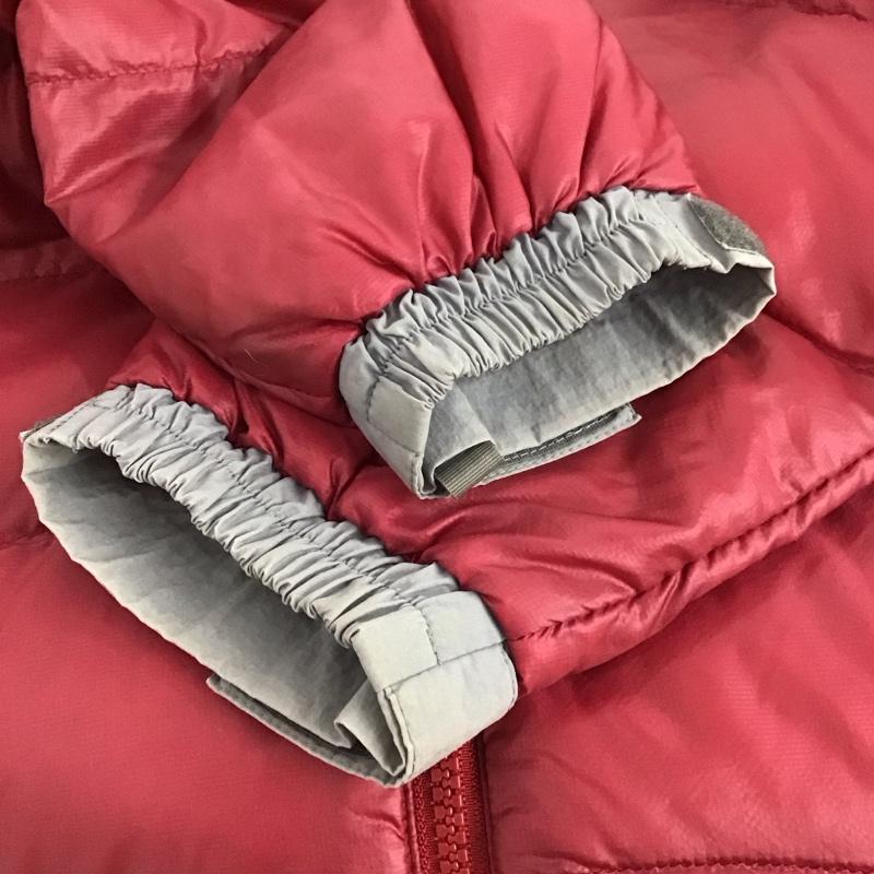 ザノースフェイス THE NORTH FACE ジャケット、上着 ダウンジャケット ジップアップジャケット ダウンジャケット アウター XL ロゴ、文字 えんじ / ワインレッド /  レディース USED 古着 中古 10146735