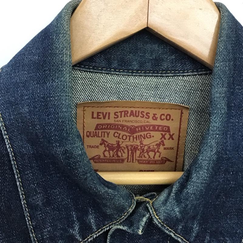 リーバイストラウスアンドコー Levi Strauss & co. ジャケット、上着 ジャンパー、ブルゾン デニムジャケット Gジャン アウター カジュアルジャケット 40 無地 インディゴ / インディゴ /  メンズ USED 古着 中古 10133620