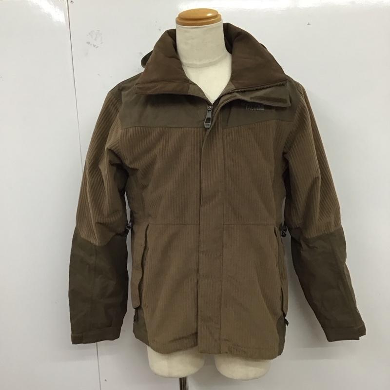 ザノースフェイス THE NORTH FACE ジャケット、上着 ジャンパー、ブルゾン ジップアップジャケット ジャンパー ジャケット コーデュロイジャケット アウター S ロゴ、文字 茶 / ブラウン /  メンズ USED 古着 中古 10122722