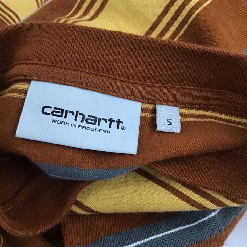 カーハート Carhartt Tシャツ 長袖 ボーダー S ボーダー柄 マルチカラー / マルチカラー /  メンズ USED 古着 中古 10108168