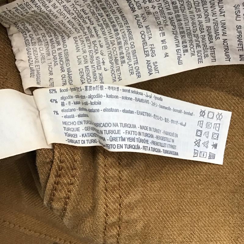 ザラ ZARA ジャケット、上着 ジャケット、ブレザー 6186 412 652 L 無地 茶 / ブラウン /  メンズ USED 古着 中古 10119117