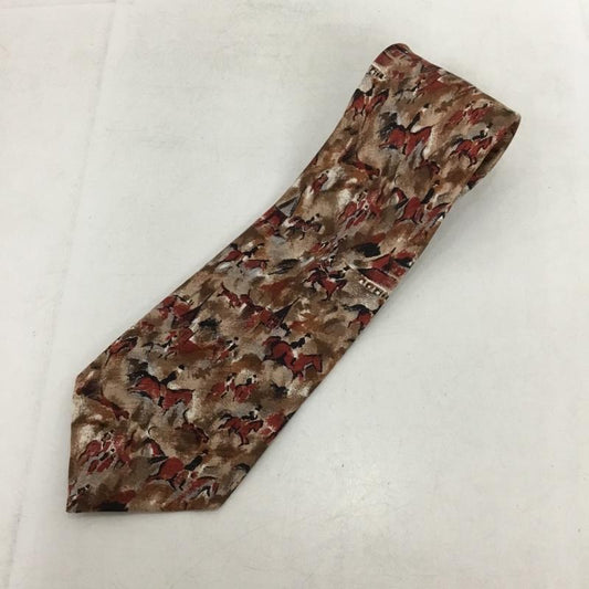 イヴサンローラン Yves Saint Laurent ネクタイ ネクタイ 乗馬柄 総柄 マルチカラー / マルチカラー /  メンズ USED 古着 中古 10150230