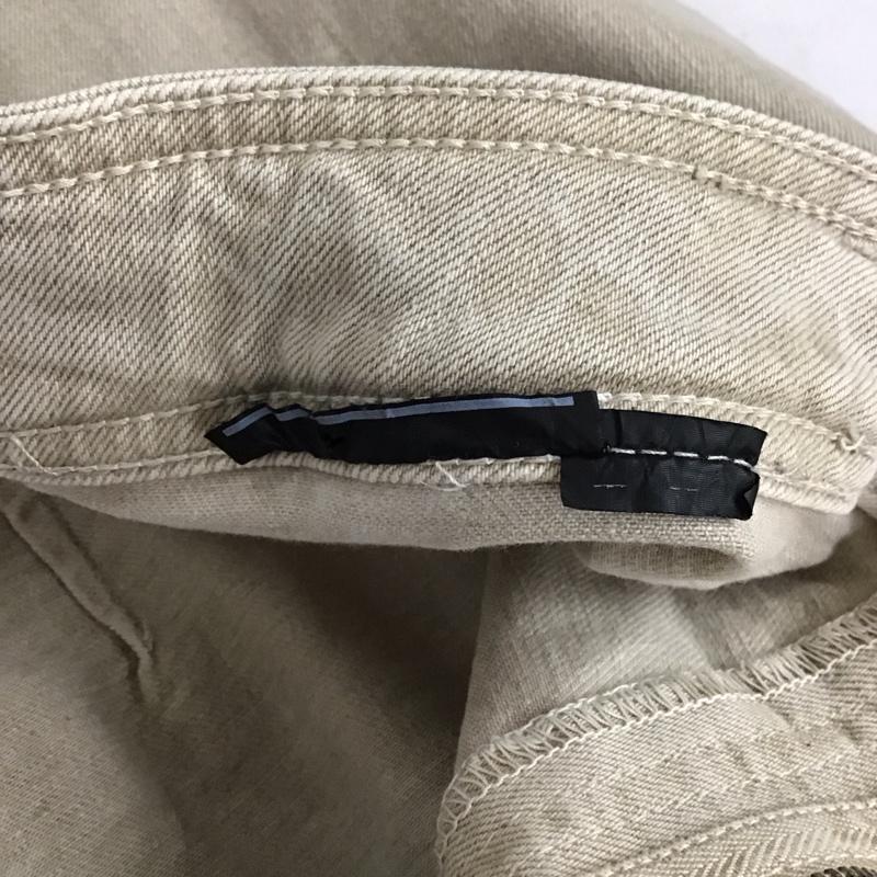 ザラ ZARA パンツ デニム、ジーンズ 34 無地 ベージュ / ベージュ /  レディース USED 古着 中古 10131189