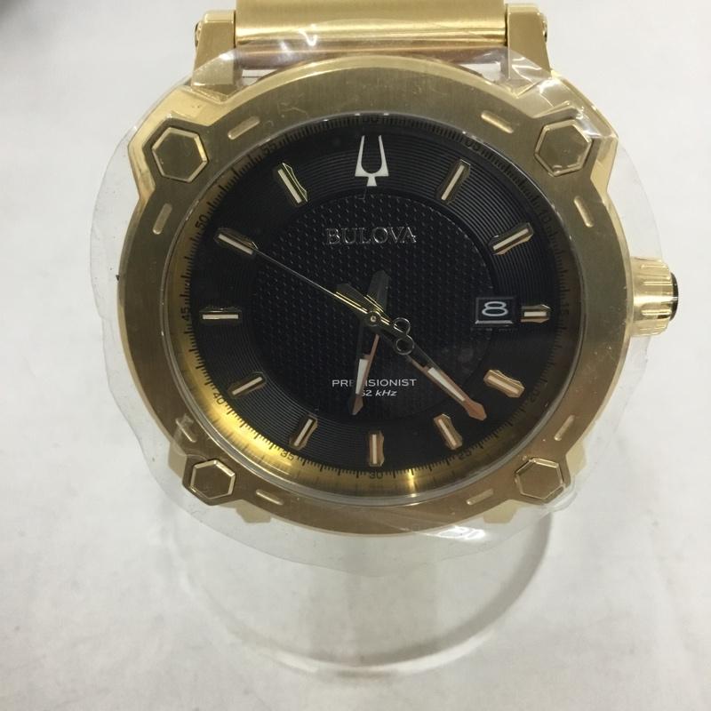 ブローバ BULOVA 腕時計 アナログ（クォーツ式） 97B163 GRAMMY 箱有 ロゴ、文字 金 / ゴールド /  メンズ USED 古着 中古 10133888