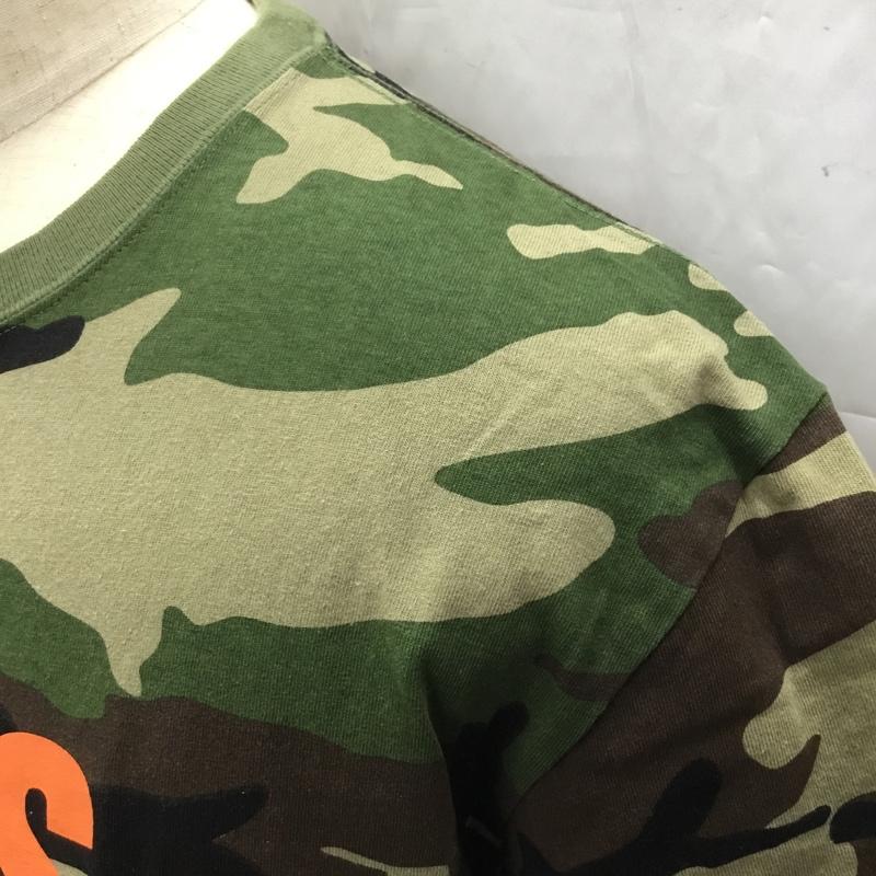 古着 USED Tシャツ 半袖 半袖カットソー プリントTシャツ クルーネックカットソー ミリタリーシャツ XL カモフラージュ柄・迷彩 マルチカラー / マルチカラー /  メンズ USED 古着 中古 10106487