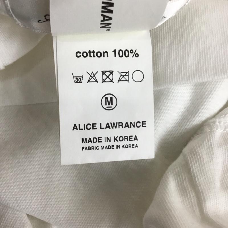 古着 USED カットソー 長袖 長袖カットソー クルーネックカットソー ロングスリーブカットソー プリントTシャツ M 無地 白 / ホワイト / X 黒 / ブラック /  メンズ USED 古着 中古 10114681