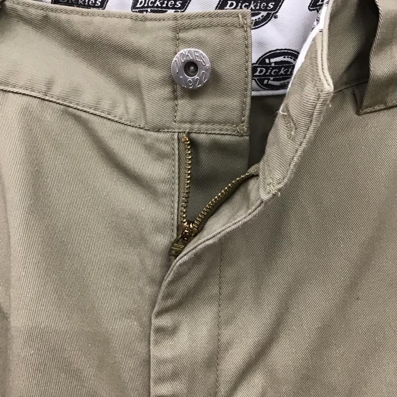 ディッキーズ Dickies パンツ ショートパンツ DKB001 ハーフパンツ ワークパンツ 34 34 ロゴ、文字 ベージュ / ベージュ /  メンズ USED 古着 中古 10116797