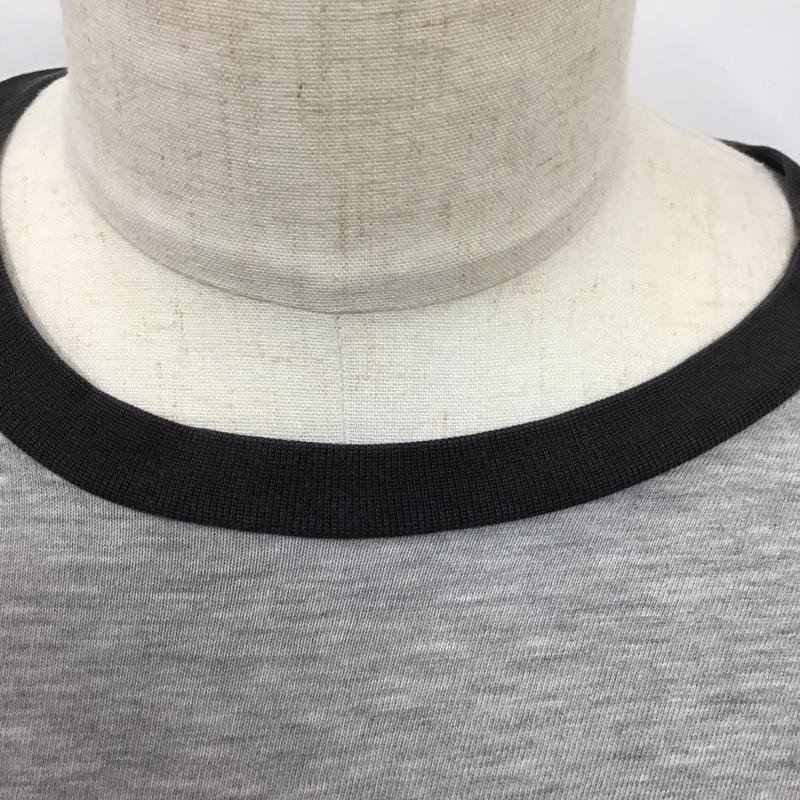 ナイキ NIKE カットソー 七分袖 長袖カットソー クルーネックカットソー ロングスリーブカットソー プリントTシャツ M プリント 灰 / グレー /  メンズ USED 古着 中古 10123936