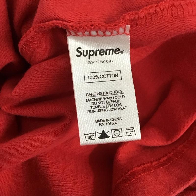 シュプリーム Supreme Tシャツ 半袖 2018fw アーチロゴTシャツ 半袖カットソー プリントTシャツ M ロゴ、文字 赤 / レッド /  メンズ USED 古着 中古 10134797