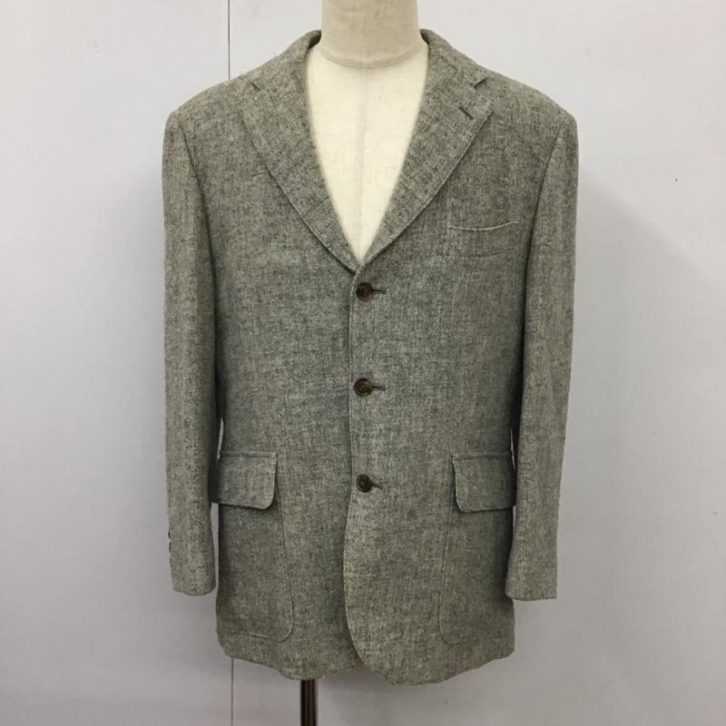 ハリスツイード HARRIS TWEED ジャケット、上着 ジャケット、ブレザー 021-5-BR-OV ウール テーラード J.PRESS L 無地 ベージュ / ベージュ /  メンズ USED 古着 中古 10114951