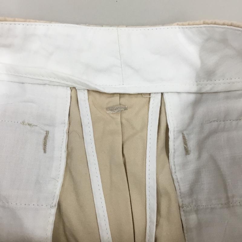 ヘルムートラング HELMUT LANG パンツ ショートパンツ ショートパンツ ハーフパンツ カジュアルパンツ 48 無地 ベージュ / ベージュ /  メンズ USED 古着 中古 10113372