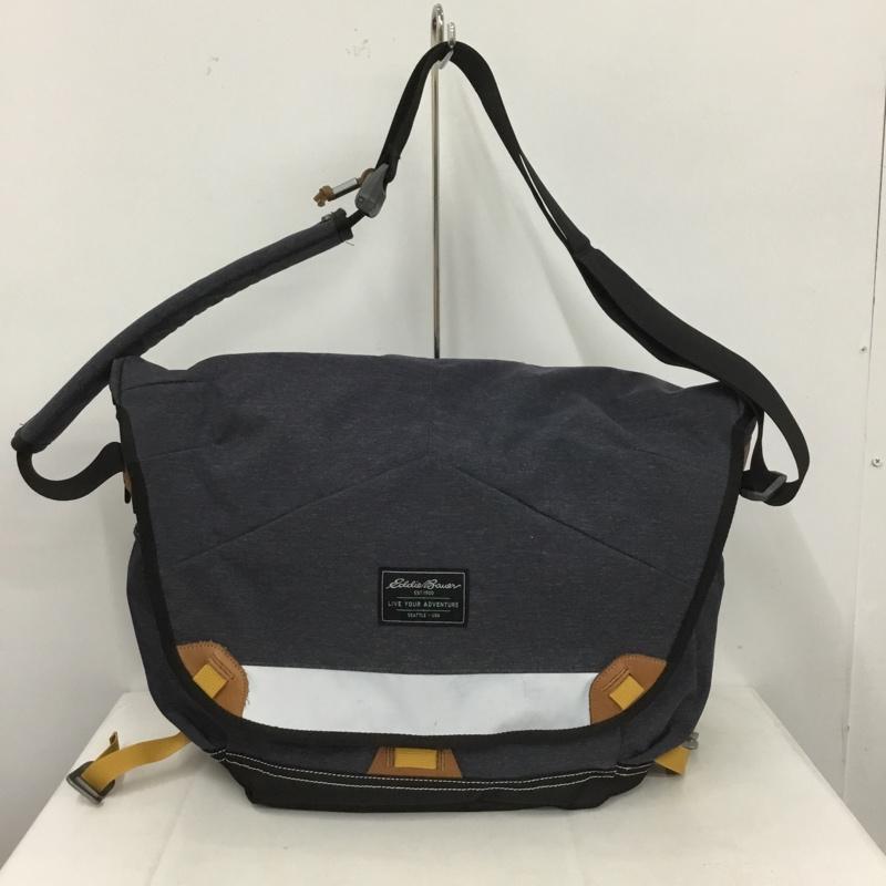 エディーバウアー Eddie Bauer メッセンジャーバッグ メッセンジャーバッグ ショルダーバッグ ONE SIZE ロゴ、文字 紺 / ネイビー /  メンズ USED 古着 中古 10142846