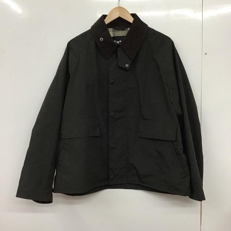 バーブァー Barbour ジャケット、上着 ジャケット、ブレザー 241mcas124 ボロウデイルジャケット ジップアップジャケット カラージャケット 40 無地 カーキ / カーキ /  メンズ USED 古着 中古 10133616