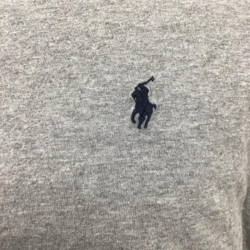 ポロラルフローレン POLO RALPH LAUREN Tシャツ 半袖 XL 無地 灰 / グレー /  メンズ USED 古着 中古 10107896