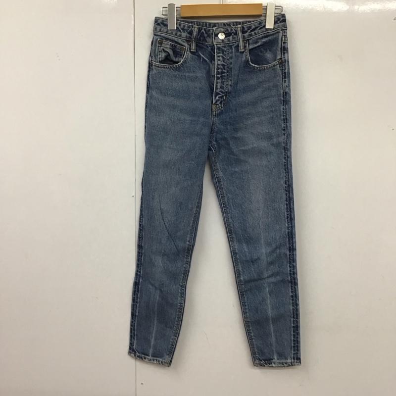 スライジーンズ SLY JEANS パンツ デニム、ジーンズ 0309AB12-0030 スキニー 25 無地 青 / ブルー /  レディース USED 古着 中古 10113003