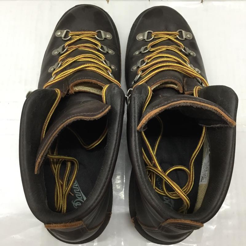 ダナー Danner ブーツ ショートブーツ 30866 MOUNTAIN LIGHT マウンテンブーツ US10 箱有 US：10 ロゴ、文字 茶 / ブラウン /  メンズ USED 古着 中古 10115235