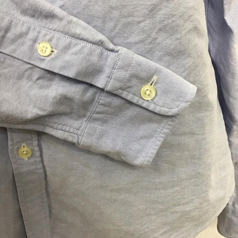 ラルフローレン RALPHLAUREN シャツ、ブラウス 長袖 ボタンダウン ワンポイント 水色 / ライトブルー /  レディース USED 古着 中古 10116161