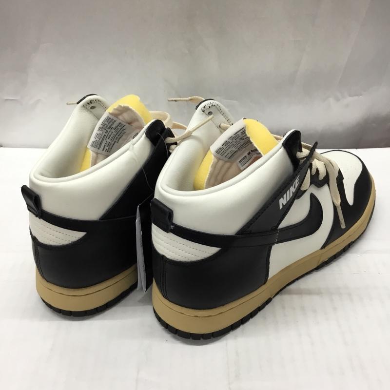 ナイキ NIKE スニーカー スニーカー DZ4732 133 WMNS DUNK HIGH SE 27.5cm 箱有 27.5cm ロゴ、文字 白 / ホワイト / X 黒 / ブラック /  メンズ USED 古着 中古 10110641