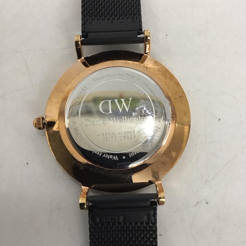ダニエルウェリントン Daniel Wellington 腕時計 アナログ（クォーツ式） E32R1 Classic ロゴ、文字 黒 / ブラック /  レディース USED 古着 中古 10135224