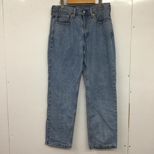 リーバイス Levi s パンツ デニム、ジーンズ 00550-4834 W32 L30 500 リラックスフィット 43インチ 無地 青 / ブルー /  メンズ USED 古着 中古 10139507