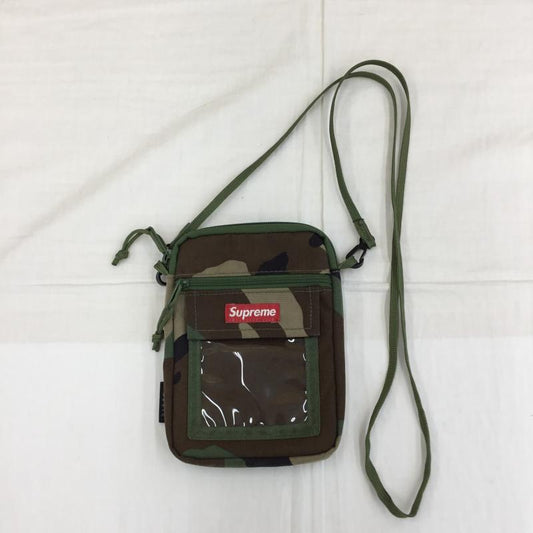 シュプリーム Supreme ショルダーバッグ ショルダーバッグ 19SS Utility Pouch カモフラージュ柄・迷彩 緑 / グリーン /  メンズ USED 古着 中古 10134784