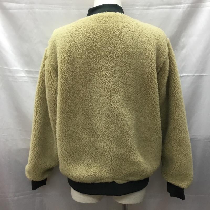 コロンビア Columbia ジャケット、上着 ジャケット、ブレザー 219pm1562 スロータースロープジャケット フリースジャケット ノーカラージャケット リバーシブル L ロゴ、文字 ベージュ / ベージュ /  メンズ USED 古着 中古 10108270
