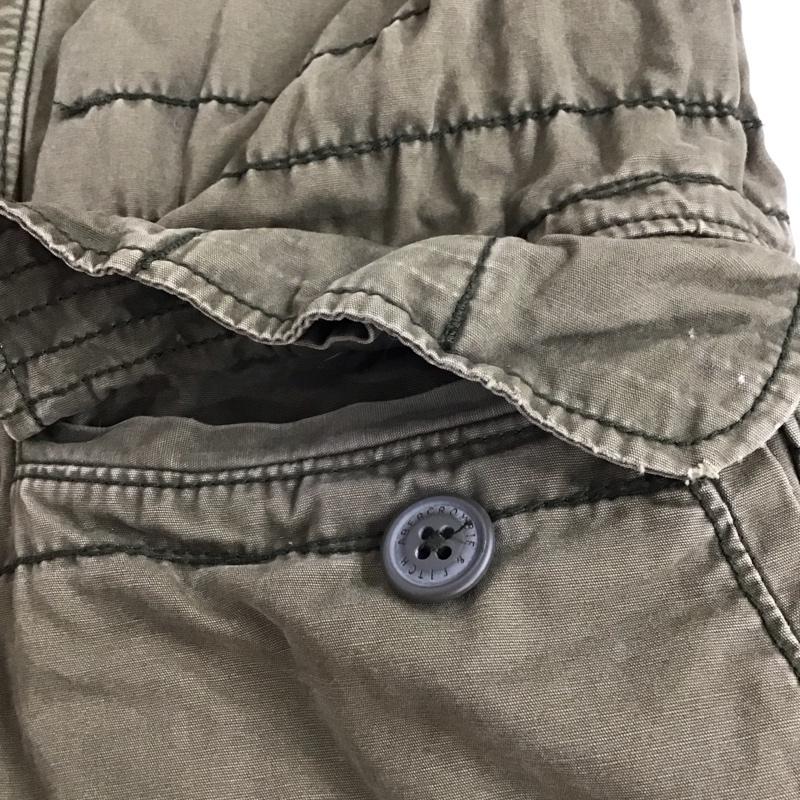 アバクロンビーアンドフィッチ ABERCROMBIE&FITCH ジャケット、上着 ジャンパー、ブルゾン ジップアップジャケット アウター 古着 ミリタリージャケット S 無地 カーキ / カーキ /  メンズ USED 古着 中古 10129854