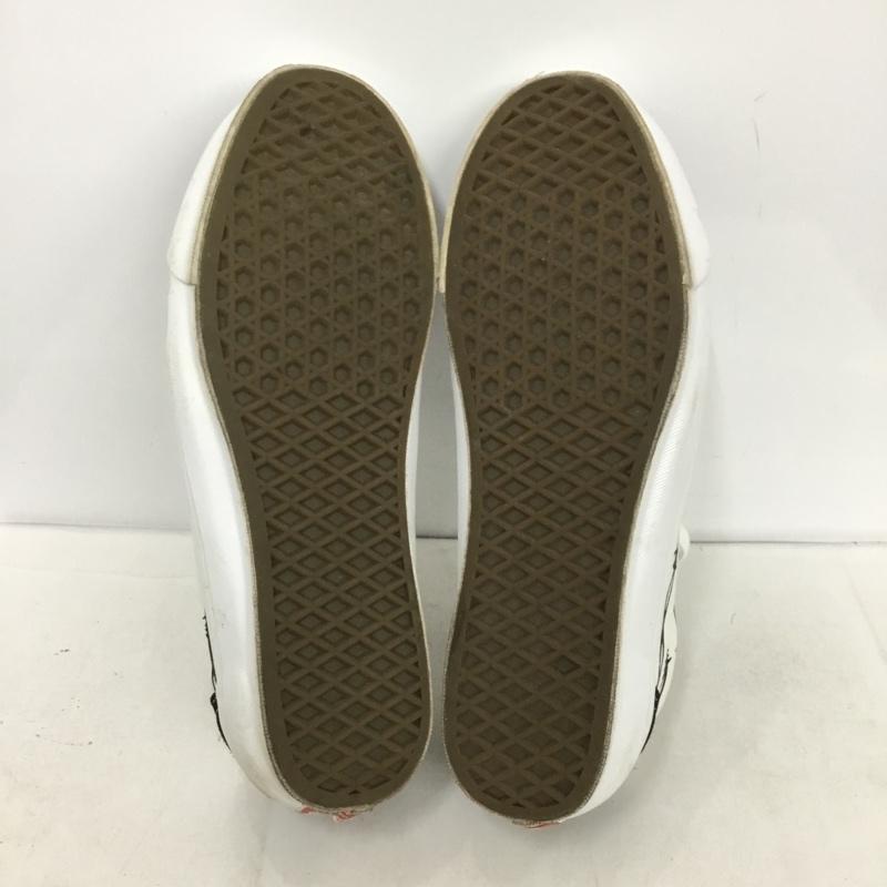バンズ VANS スニーカー スニーカー 721356 VAULT 有刺鉄線 28cm 箱有 28.0cm 総柄 白 / ホワイト / X 黒 / ブラック /  メンズ USED 古着 中古 10137996