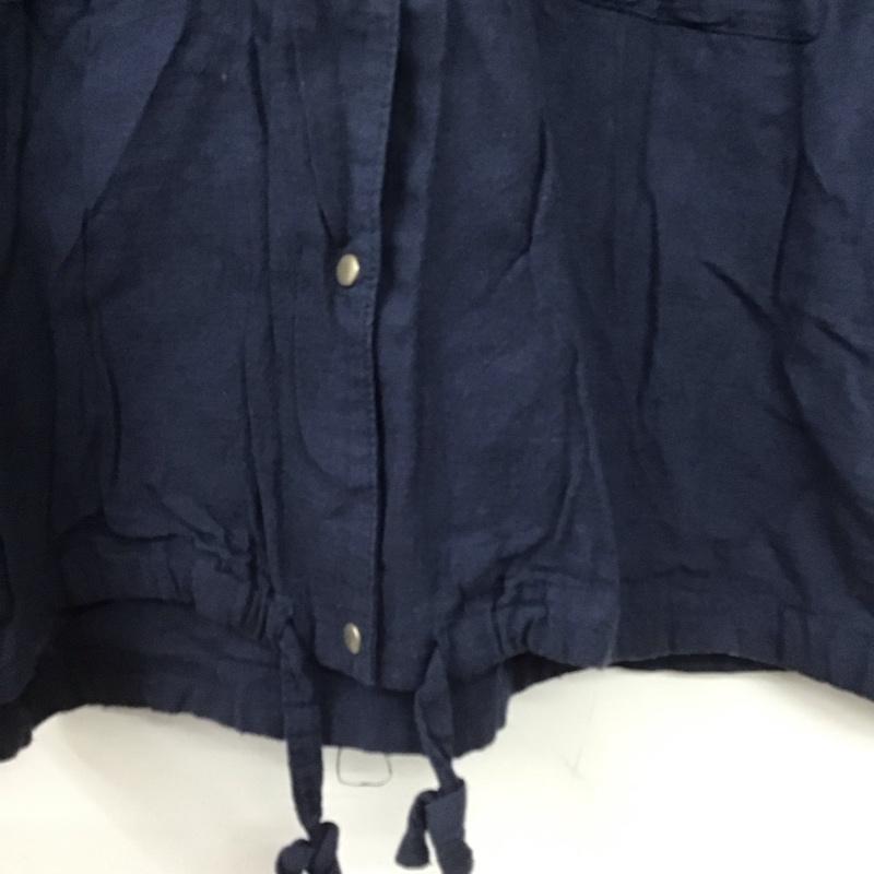 サマンサモスモスブルー Samansa Mos2 blue シャツ、ブラウス 七分袖 FREE 無地 青 / ブルー /  レディース USED 古着 中古 10146758