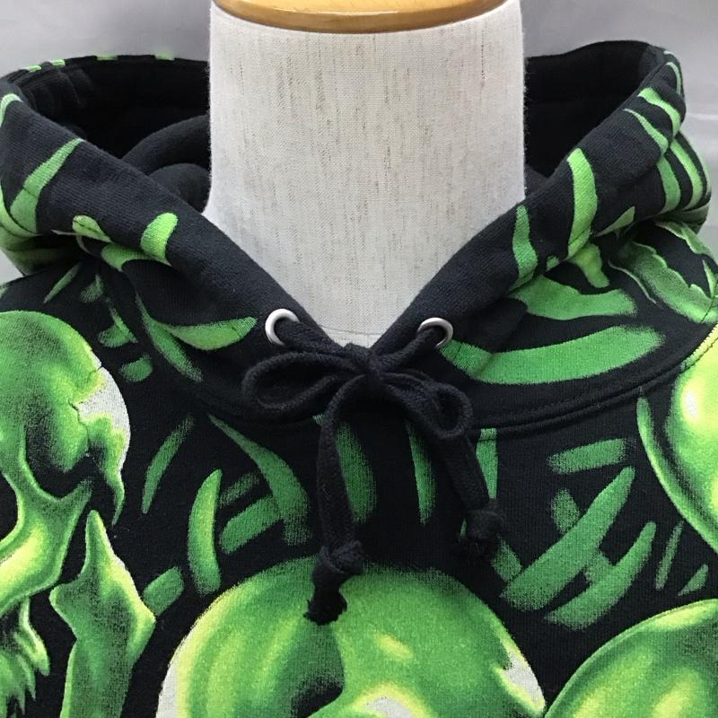 シュプリーム Supreme パーカー 半袖 18SS SkullPileHoodedSweartshirt スカルパイル 長袖パーカー プリントパーカー M プリント マルチカラー / マルチカラー /  メンズ USED 古着 中古 10113571