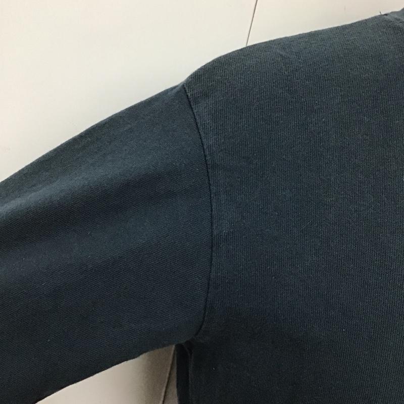 ディッキーズ Dickies カットソー 長袖 長袖カットソー クルーネックカットソー ロングスリーブカットソー プリントTシャツ M ロゴ、文字 緑 / グリーン /  メンズ USED 古着 中古 10118992