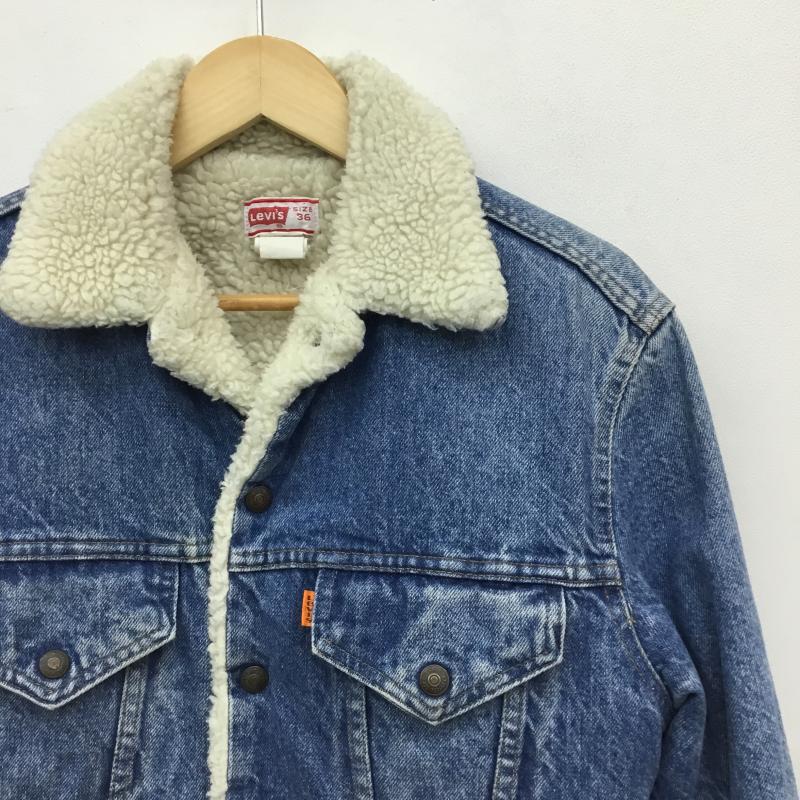 リーバイス Levi s ジャケット、上着 ジャンパー、ブルゾン 70 s リーバイス　ボアジャケット 36 無地 青 / ブルー /  メンズ USED 古着 中古 10122733