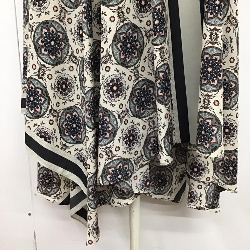 ジーナシス JEANASIS スカート ロングスカート JS050274MT スカーフSPアシメSK FREE 総柄 マルチカラー / マルチカラー /  レディース USED 古着 中古 10119379