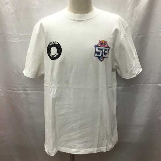 イグザンプル EXAMPLE Tシャツ 半袖 半袖カットソー プリントTシャツ クルーネックカットソー XL ロゴ、文字 白 / ホワイト /  メンズ USED 古着 中古 10108706