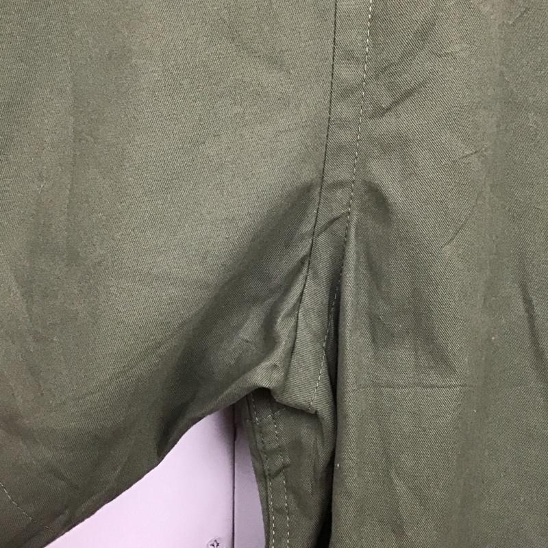 古着 USED シャツ、ブラウス 半袖 L 無地 カーキ / カーキ /  メンズ USED 古着 中古 10134937