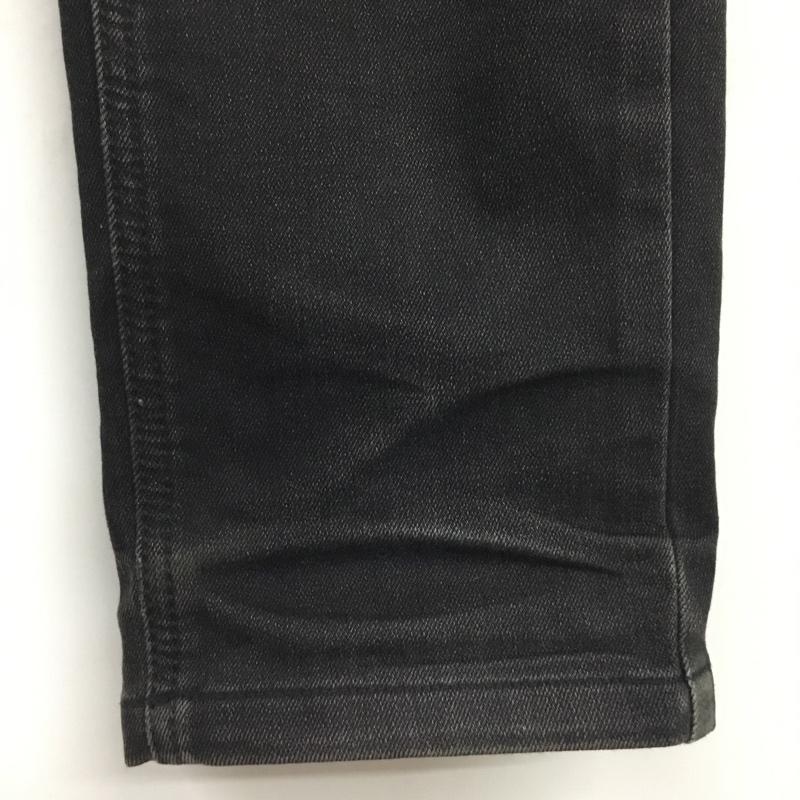 リー Lee パンツ デニム、ジーンズ LB0061 nano universe 日本製 M 無地 黒 / ブラック /  メンズ USED 古着 中古 10115684
